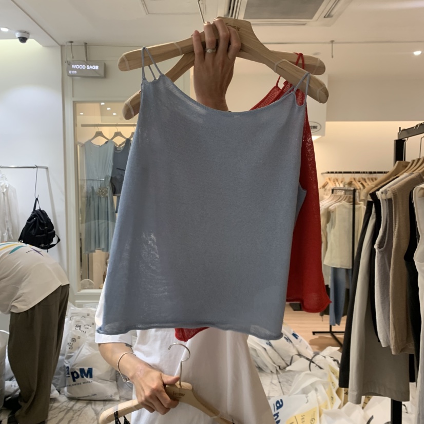 LA MAGIE FEMME韓國直郵女士新品職業休閑熱賣吊帶背心Lamagie Femme吊帶/背心圖色4