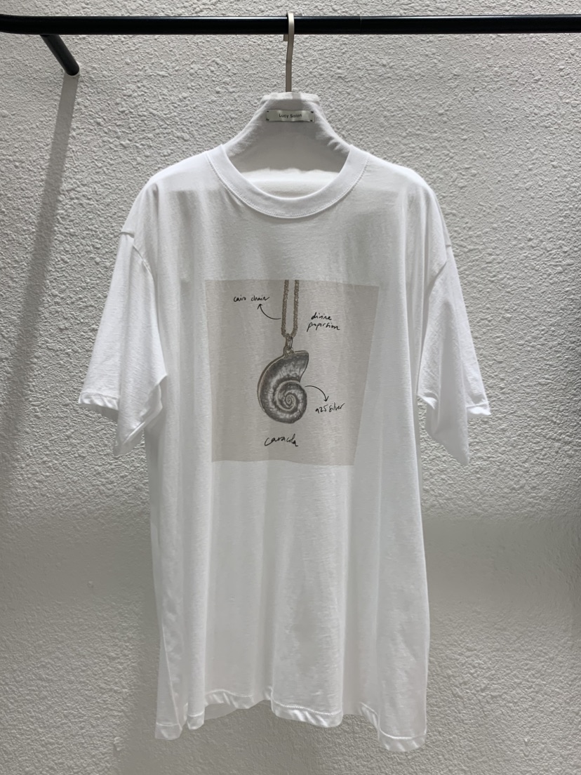 LUCY SALON韓國東大門直郵女士新品人氣熱賣推薦26夏季T恤LUCY SALONT恤圖色1