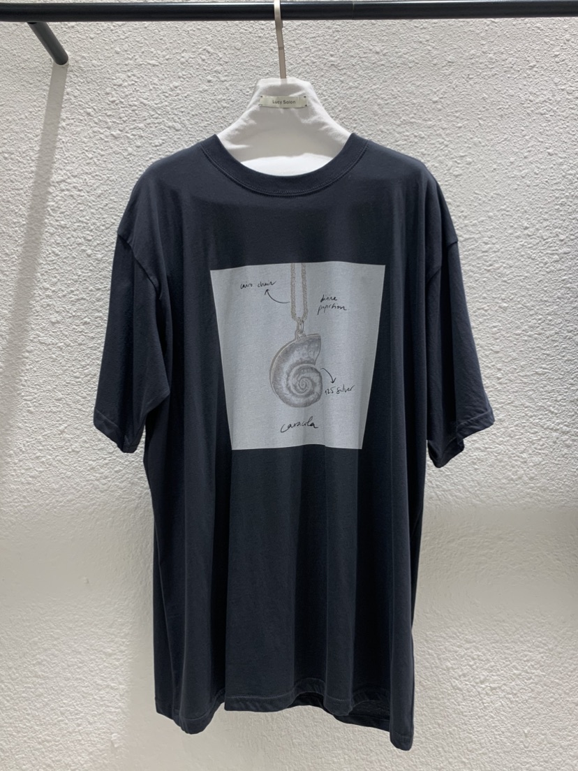 LUCY SALON韓國東大門直郵女士新品人氣熱賣推薦26夏季T恤LUCY SALONT恤圖色2墨色
