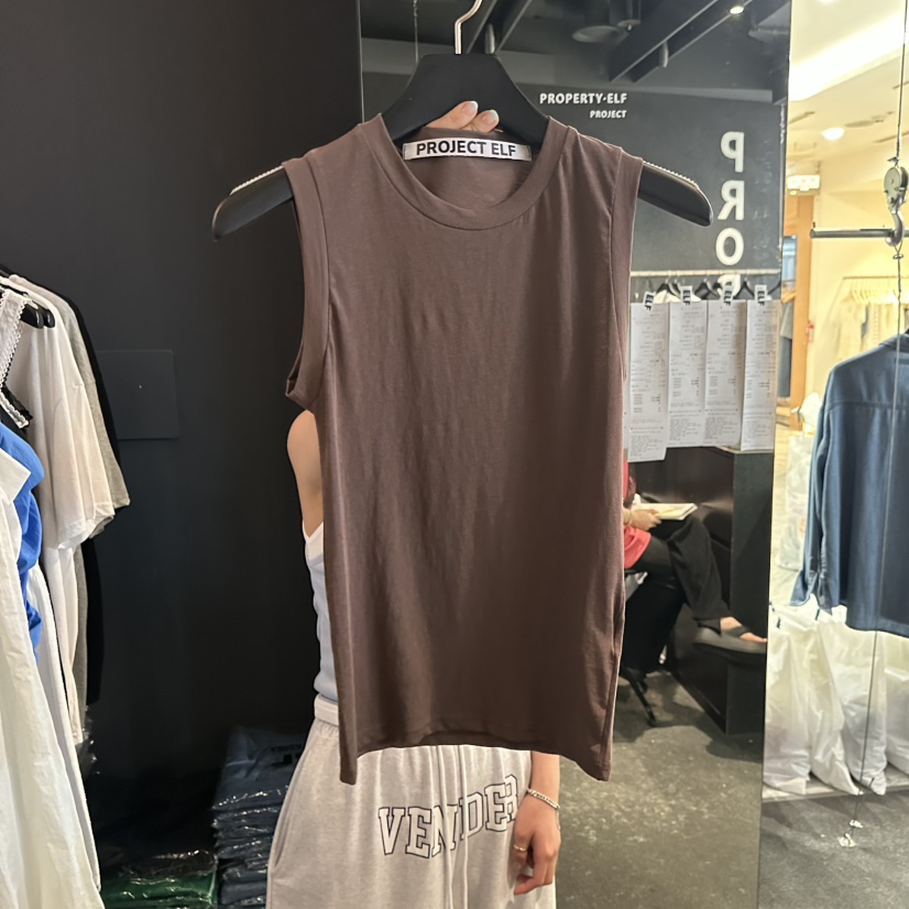 ELF-L韓國直郵女裝新品人氣職業26夏季休閑26春夏吊帶背心PROJECT ELF/ELF-L吊帶/背心圖色2
