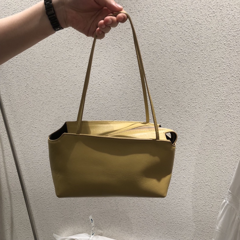 SSEMIENNE韓國東大門直郵女裝新品職業26春夏單肩斜跨包羊皮SSENIQUE/SSEMIENNE單肩/斜跨包圖色1