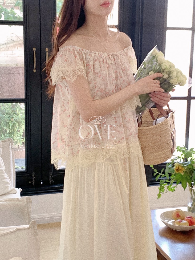 OVE韓國東大門直郵女士新品職業熱賣26春夏時尚襯衫蕾絲衫OVE襯衫/蕾絲衫