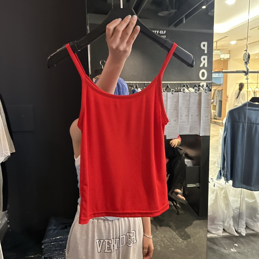 ELF-L韓國代購女裝新品26夏季26春夏休閑推薦職業吊帶背心PROJECT ELF/ELF-L吊帶/背心