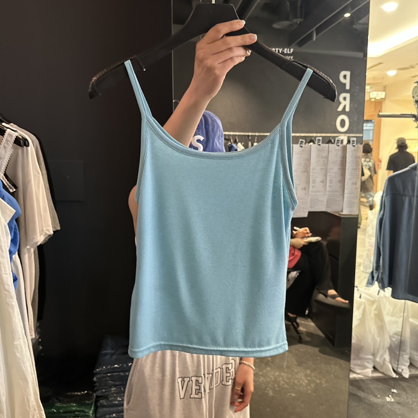 ELF-L韓國代購女裝新品26夏季26春夏休閑推薦職業吊帶背心PROJECT ELF/ELF-L吊帶/背心圖色3