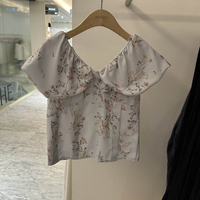 DE VENTI韓國代購女裝新品休閑人氣時尚職業26春夏襯衫蕾絲衫DE VENTI襯衫/蕾絲衫圖色1