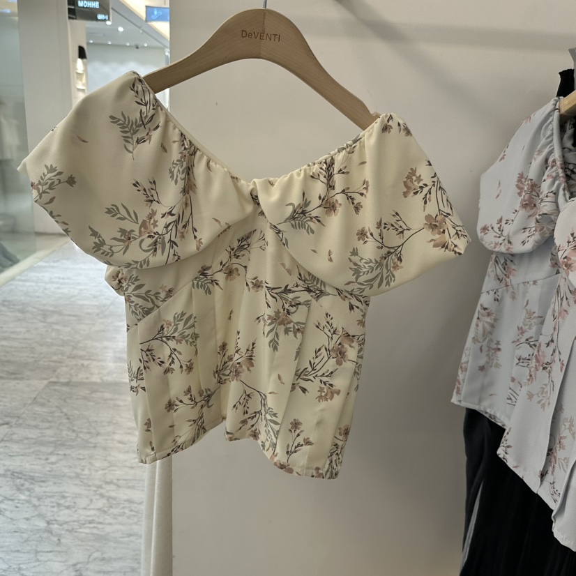 DE VENTI韓國代購女裝新品休閑人氣時尚職業26春夏襯衫蕾絲衫DE VENTI襯衫/蕾絲衫圖色2