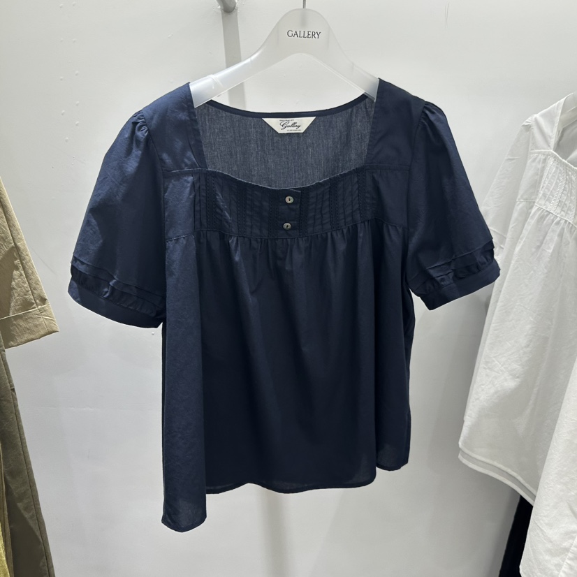 GALLERY-P韓國東大門代購女裝新款人氣熱賣26夏季襯衫蕾絲衫GALLERY-P襯衫/蕾絲衫圖色2