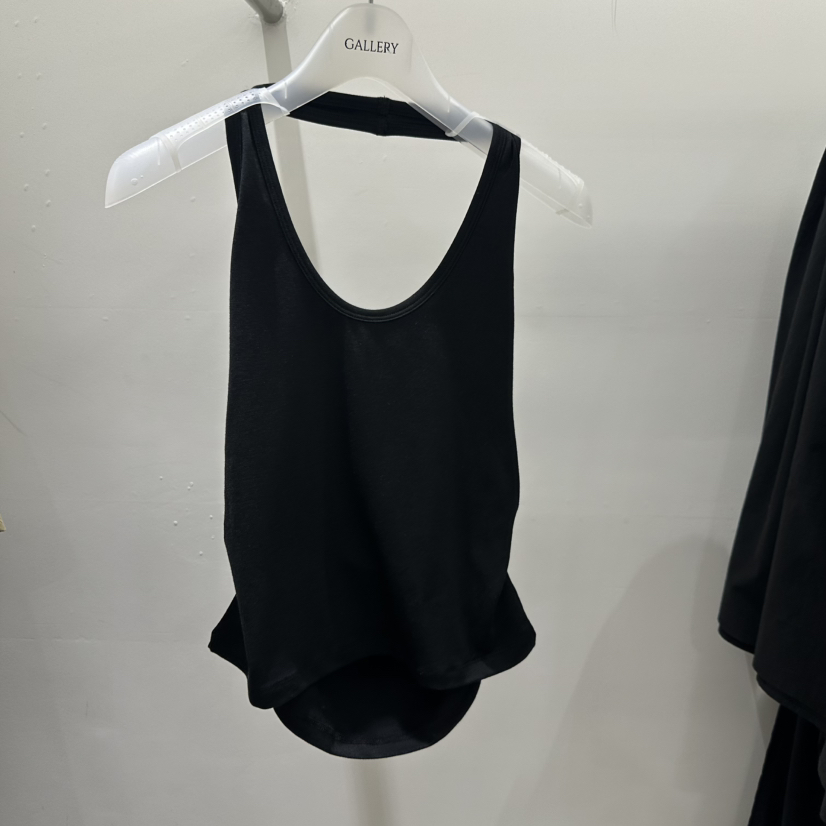 GALLERY-P韓國東大門直郵女裝新品熱賣推薦吊帶背心褶皺GALLERY-P吊帶/背心圖色4黑色