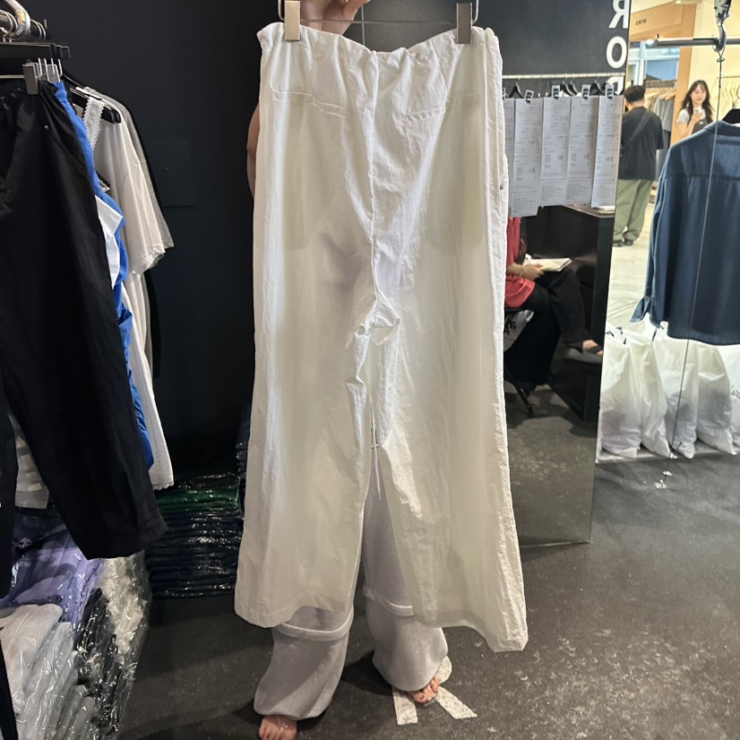ELF-L韓國直郵女士新款職業26春夏時尚26夏季休閑褲口袋PROJECT ELF/ELF-L休閑褲