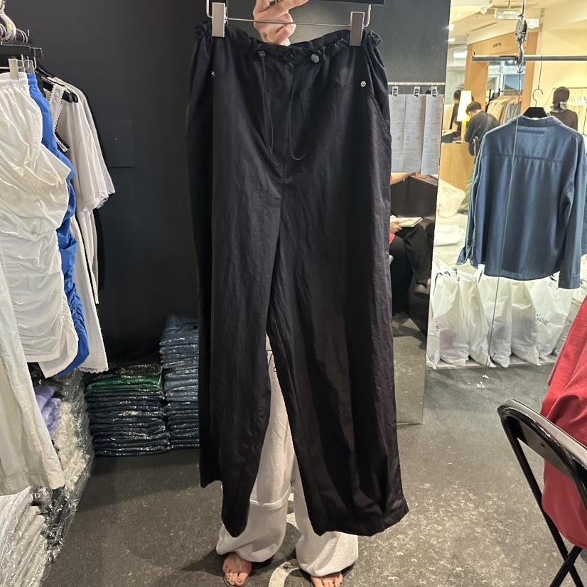 ELF-L韓國直郵女士新款職業26春夏時尚26夏季休閑褲口袋PROJECT ELF/ELF-L休閑褲圖色2