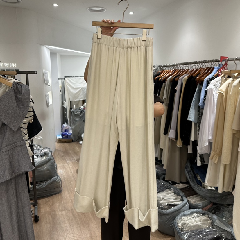 LEWIN韓國東大門代購女裝新品推薦職業熱賣26春夏時尚休閑褲LEWIN休閑褲