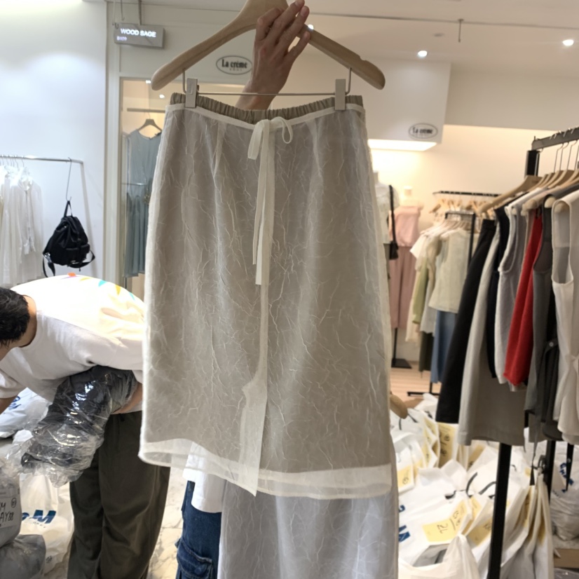 LA MAGIE FEMME韓國直郵實拍女士新款26夏季半身裙中短裙Lamagie Femme半身裙/中短裙