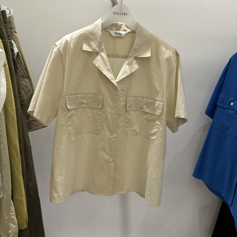 GALLERY-P韓國直郵女裝新款26夏季26春夏襯衫蕾絲衫純棉GALLERY-P襯衫/蕾絲衫圖色2