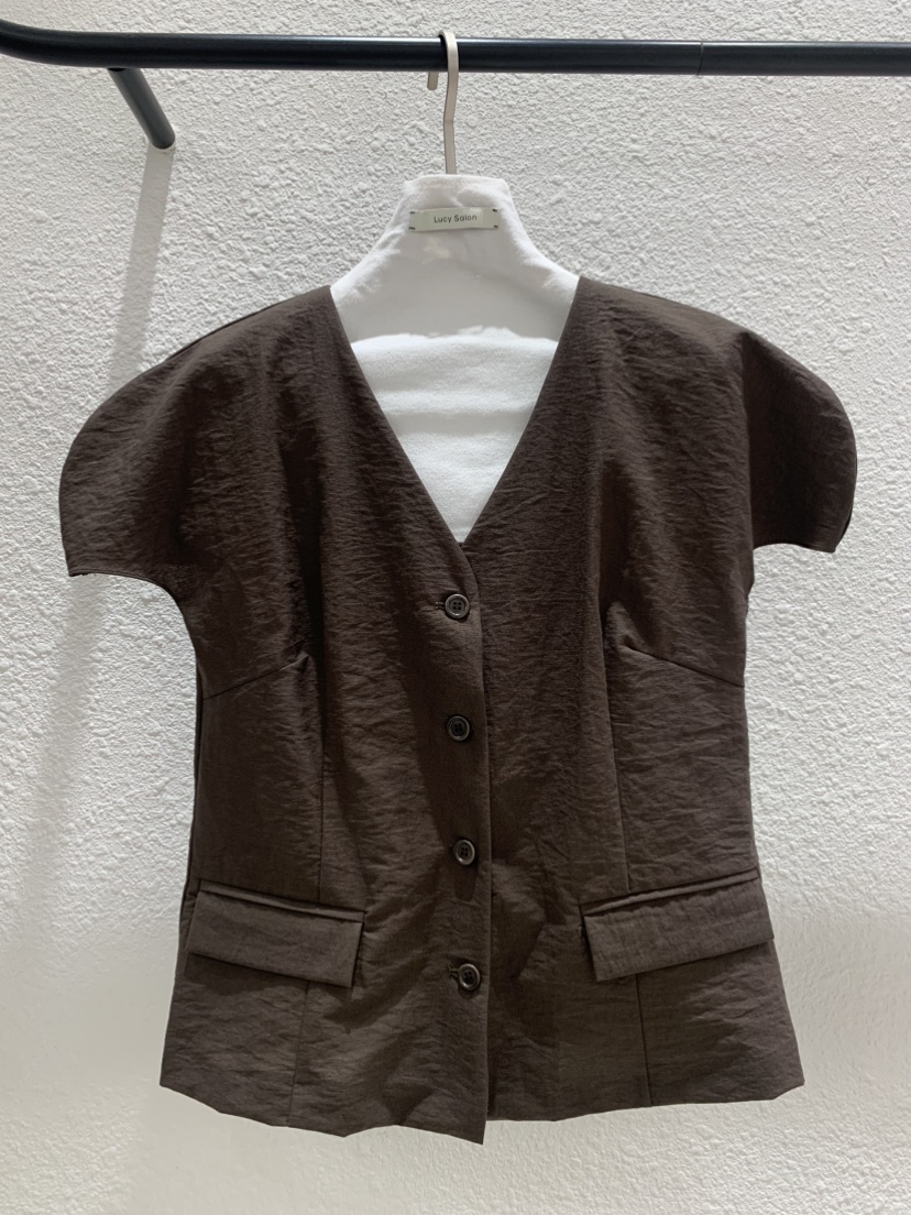 LUCY SALON韓國直郵女士新品26春夏職業26夏季人氣時尚夾克LUCY SALON夾克圖色2