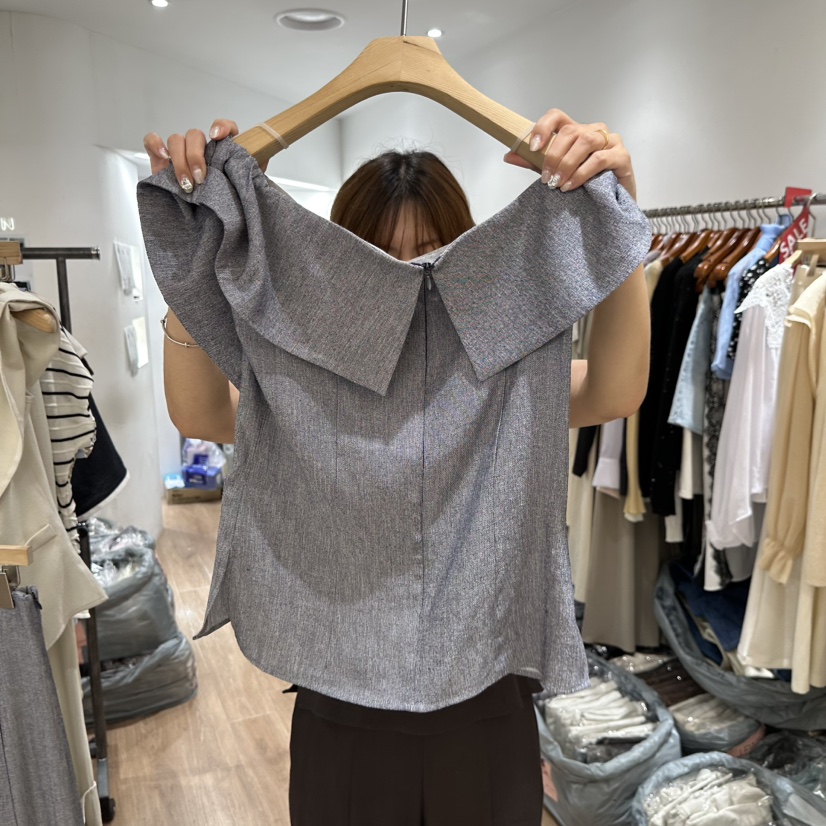 LEWIN韓國直郵實拍女裝新品時尚26春夏26夏季襯衫蕾絲衫LLEWIN襯衫/蕾絲衫圖色2