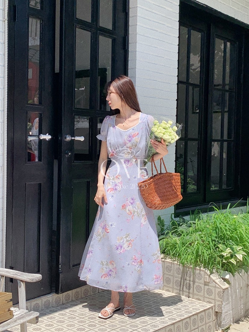 OVE韓國直郵實拍女裝新款時尚人氣26夏季休閑職業推薦連衣裙OVE連衣裙