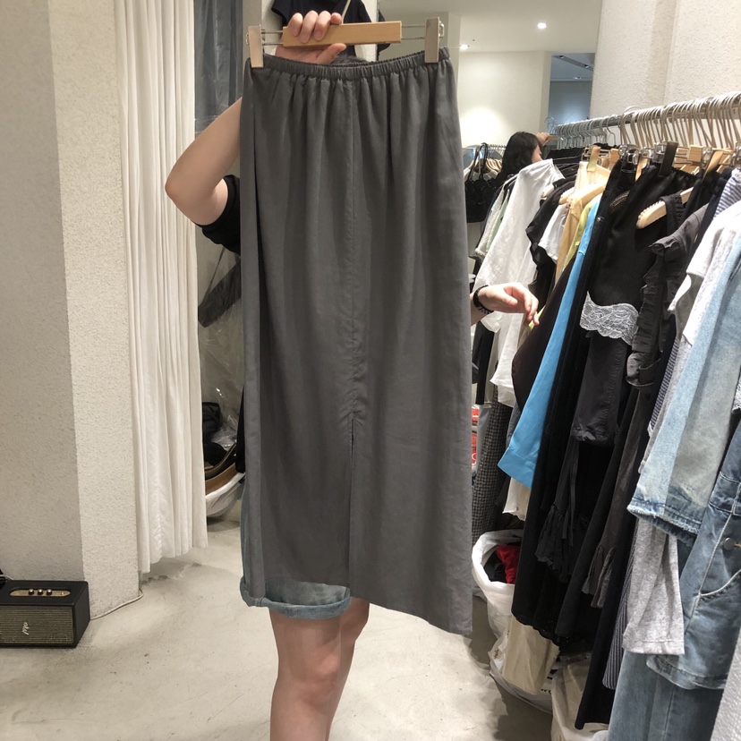 SSEMIENNE韓國東大門直郵女裝新品推薦人氣26春夏休閑長裙SSENIQUE/SSEMIENNE長裙
