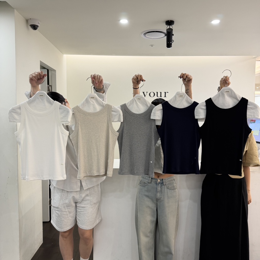 YOUR-P韓國代購女士新品熱賣人氣職業推薦26夏季吊帶背心無袖YOUR-P吊帶/背心