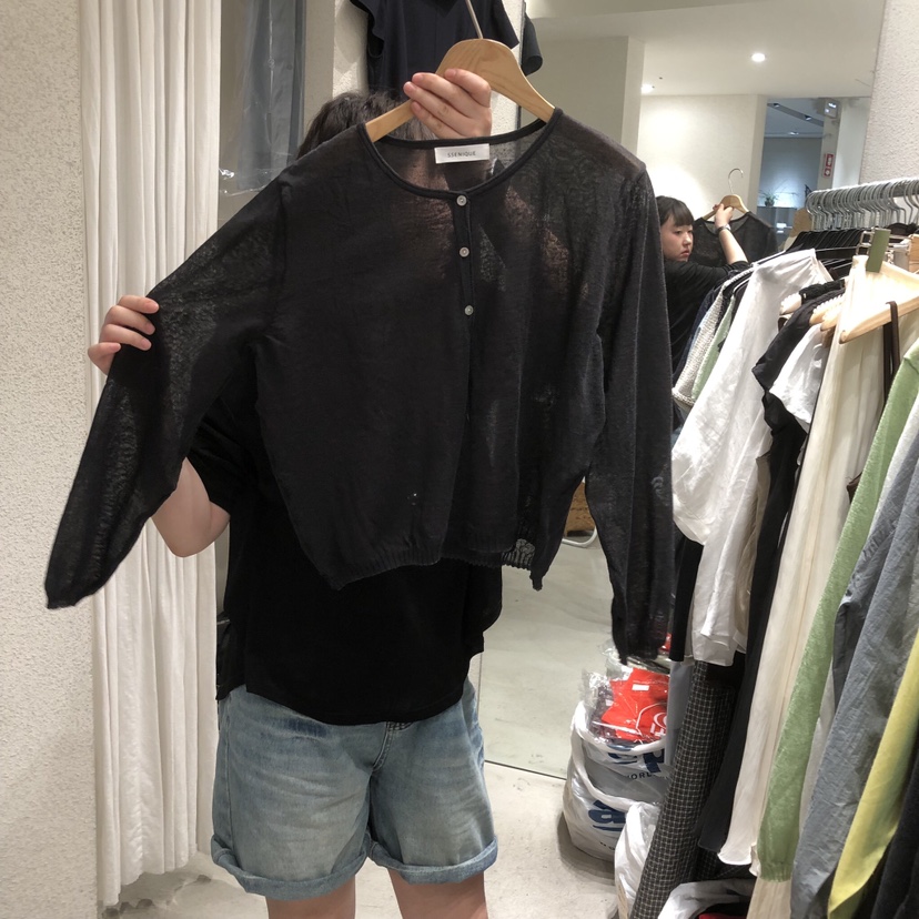 SSEMIENNE韓國代購女士新款休閑人氣時尚26夏季開衫圓領開衫SSENIQUE/SSEMIENNE開衫圖色4