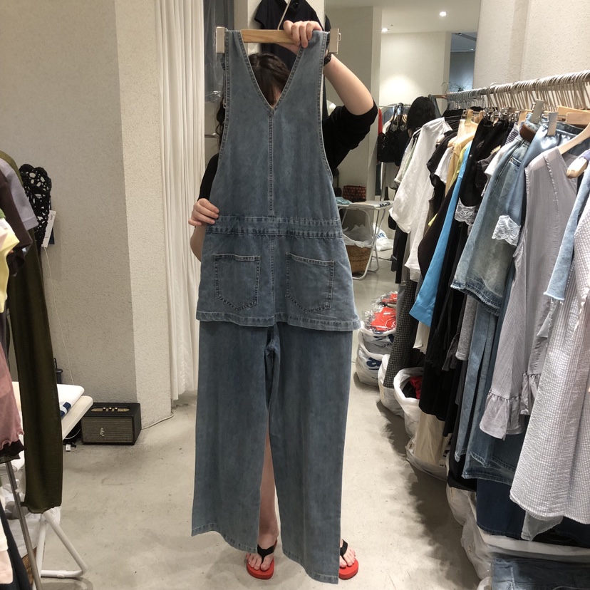 SSEMIENNE韓國直郵女士新品休閑26春夏推薦時尚背帶褲吊帶裙SSENIQUE/SSEMIENNE背帶褲