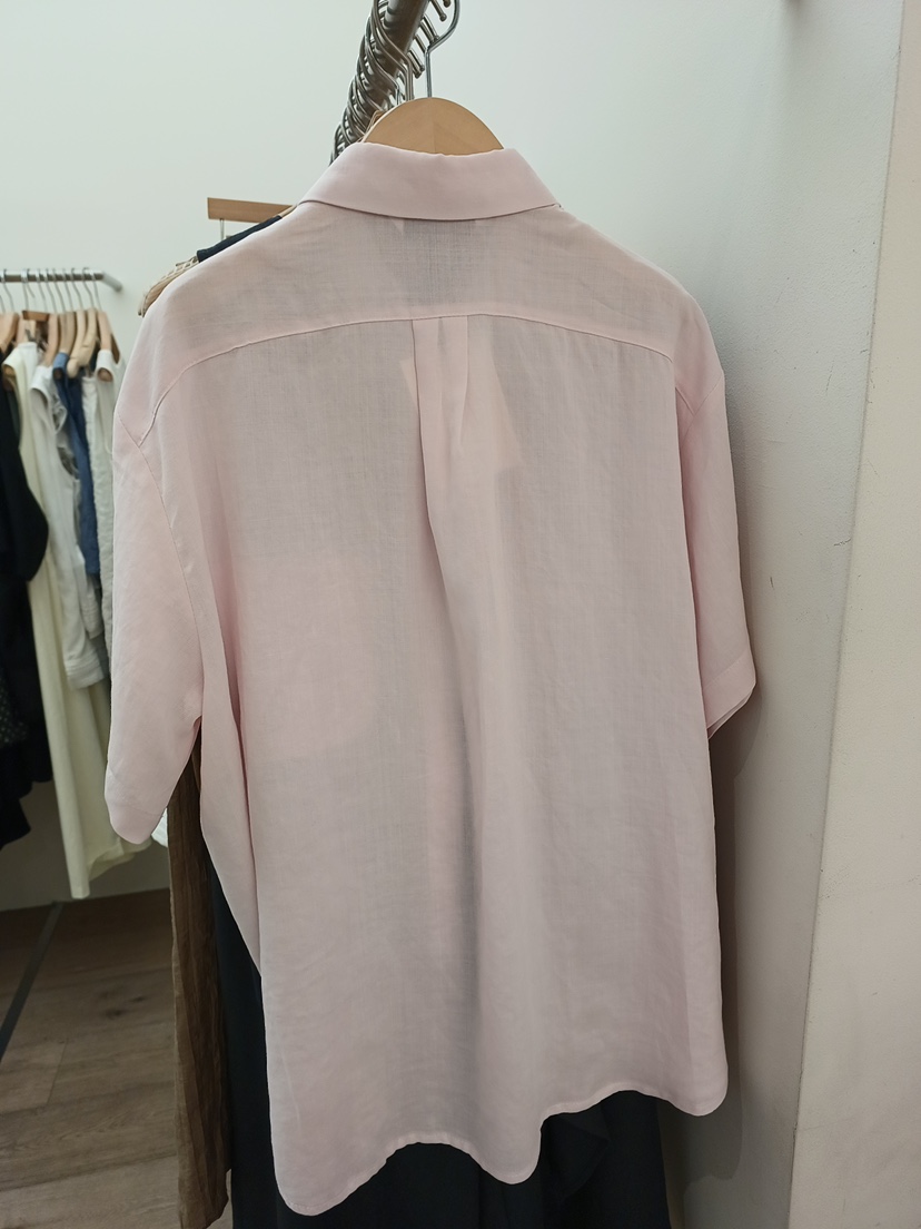COMETE韓國直郵女裝新品職業26春夏時尚26夏季襯衫蕾絲衫亞麻COMETE襯衫/蕾絲衫
