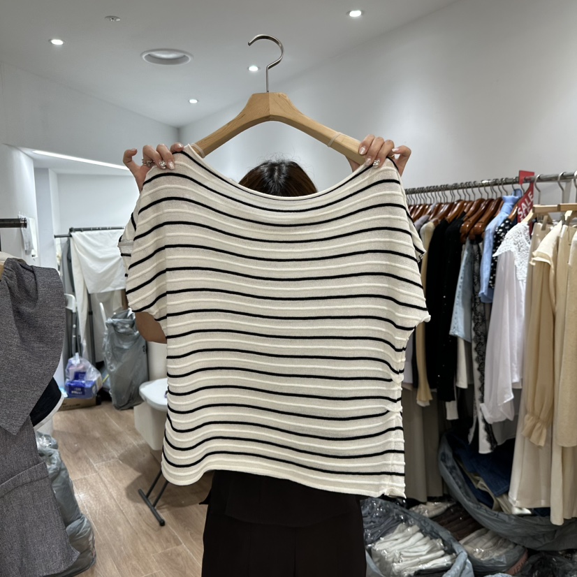 LEWIN韓國東大門代購女士新品26夏季時尚休閑26春夏職業T恤LEWINT恤