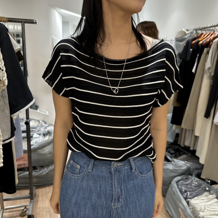 LEWIN韓國東大門代購女士新品26夏季時尚休閑26春夏職業T恤LEWINT恤圖色1