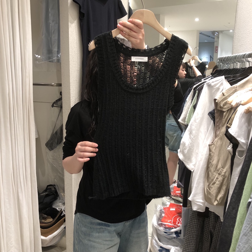 SSEMIENNE韓國直郵實拍女士新款熱賣休閑時尚26夏季吊帶背心SSENIQUE/SSEMIENNE吊帶/背心圖色3
