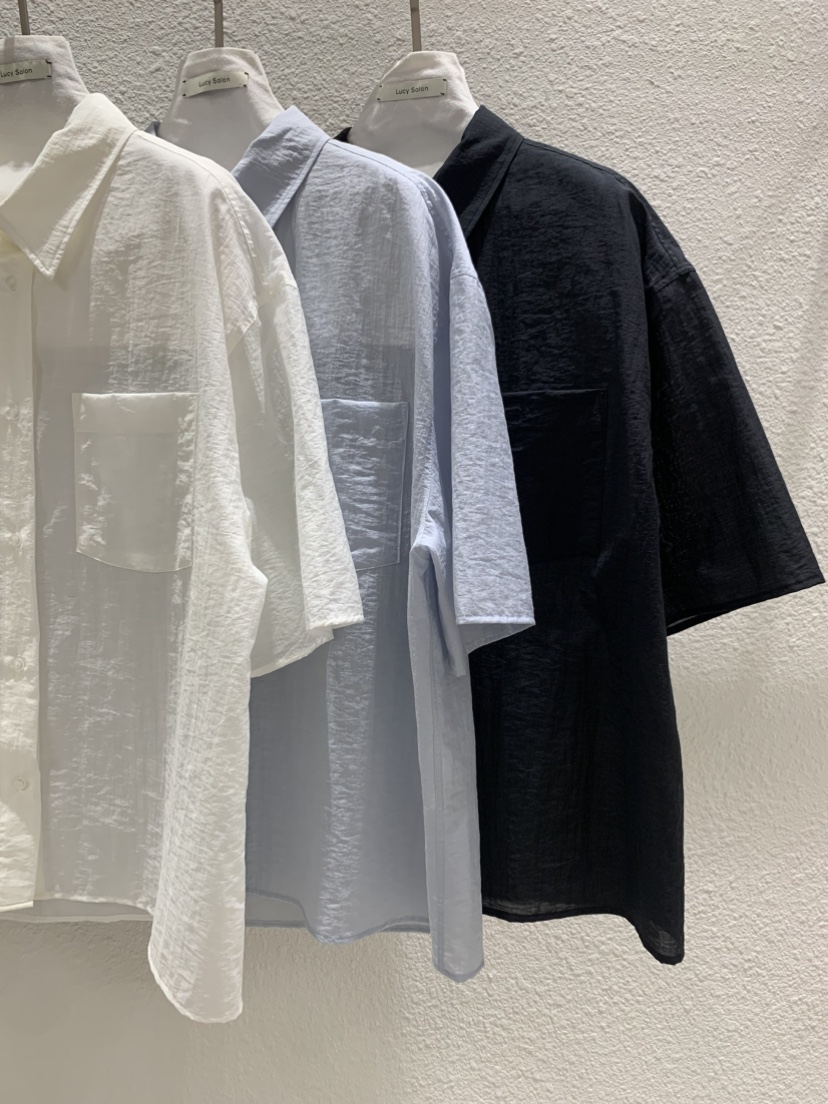 LUCY SALON韓國直郵女裝新款人氣職業26春夏推薦襯衫蕾絲衫LUCY SALON襯衫/蕾絲衫