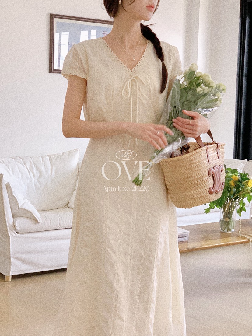 OVE韓國東大門代購女裝新款職業26春夏人氣熱賣26夏季連衣裙OVE連衣裙