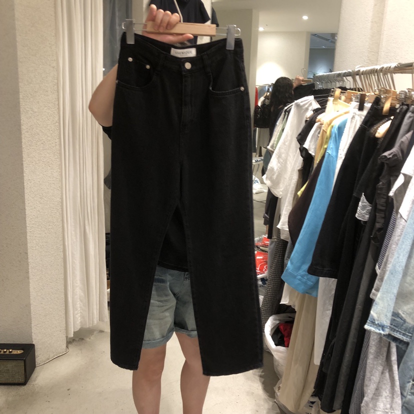 SSEMIENNE韓國直郵女士新品休閑時尚熱賣推薦人氣休閑褲亞麻SSENIQUE/SSEMIENNE休閑褲圖色1