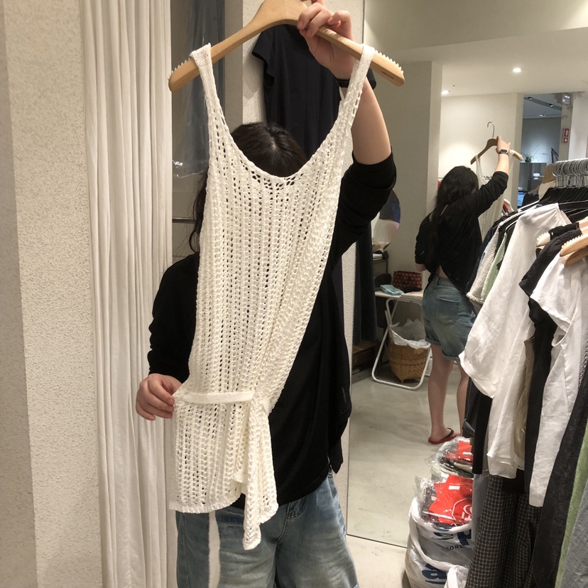SSEMIENNE韓國東大門直郵女裝新款休閑26夏季人氣吊帶背心SSENIQUE/SSEMIENNE吊帶/背心
