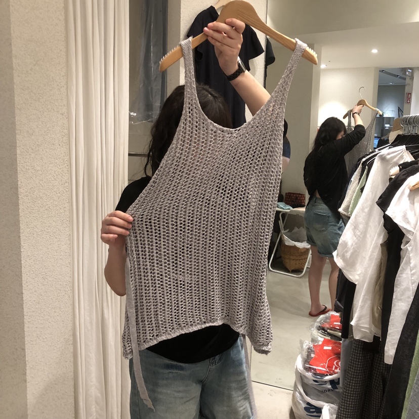 SSEMIENNE韓國東大門直郵女裝新款休閑26夏季人氣吊帶背心SSENIQUE/SSEMIENNE吊帶/背心圖色2