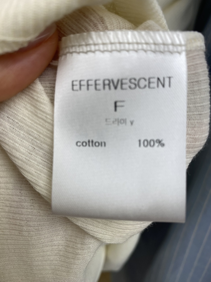 EFFERVESCENT韓國直郵女士新款熱賣人氣時尚休閑推薦長袖T恤evc/effervescent長袖T恤