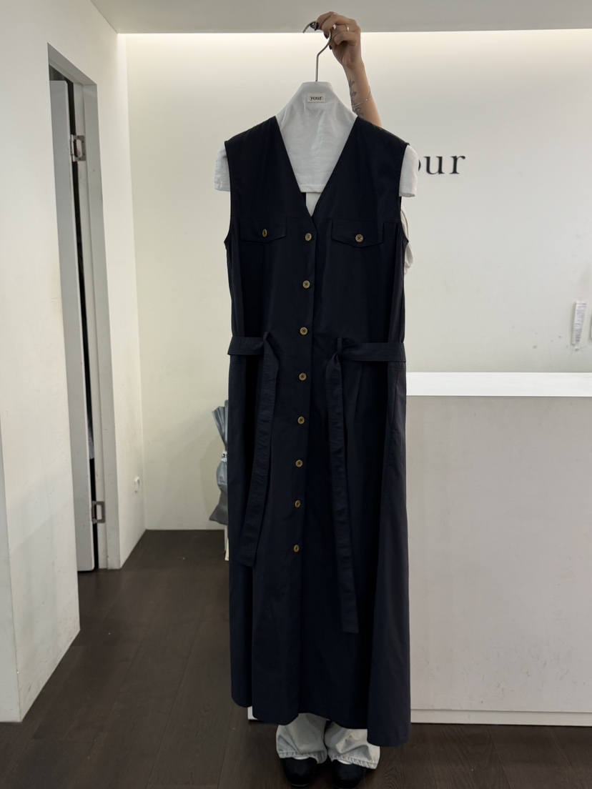 YOUR-P韓國東大門代購女士新品推薦26春夏連衣裙含腰帶SYOUR-P連衣裙圖色2