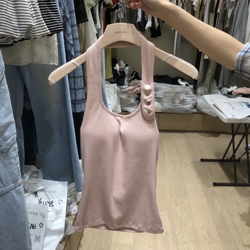 MEMOIRE東大門實拍韓國女士新品26春夏推薦時尚職業吊帶背心MEMOIRE吊帶/背心圖色3