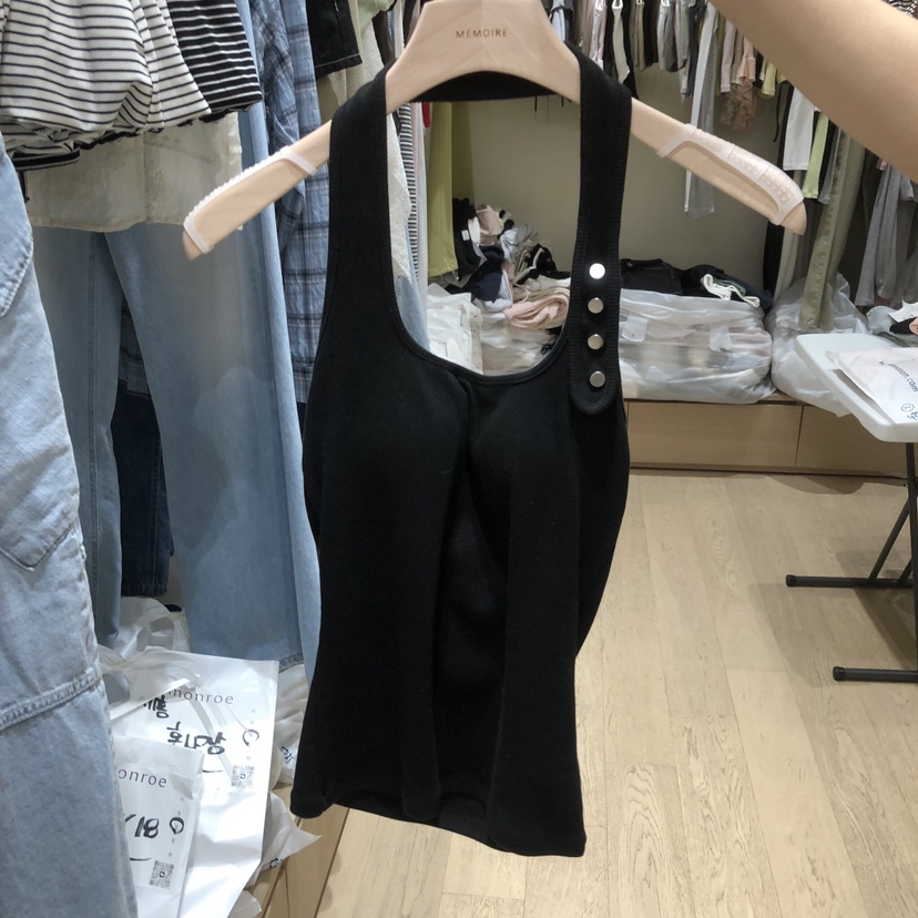 MEMOIRE東大門實拍韓國女士新品26春夏推薦時尚職業吊帶背心MEMOIRE吊帶/背心圖色4