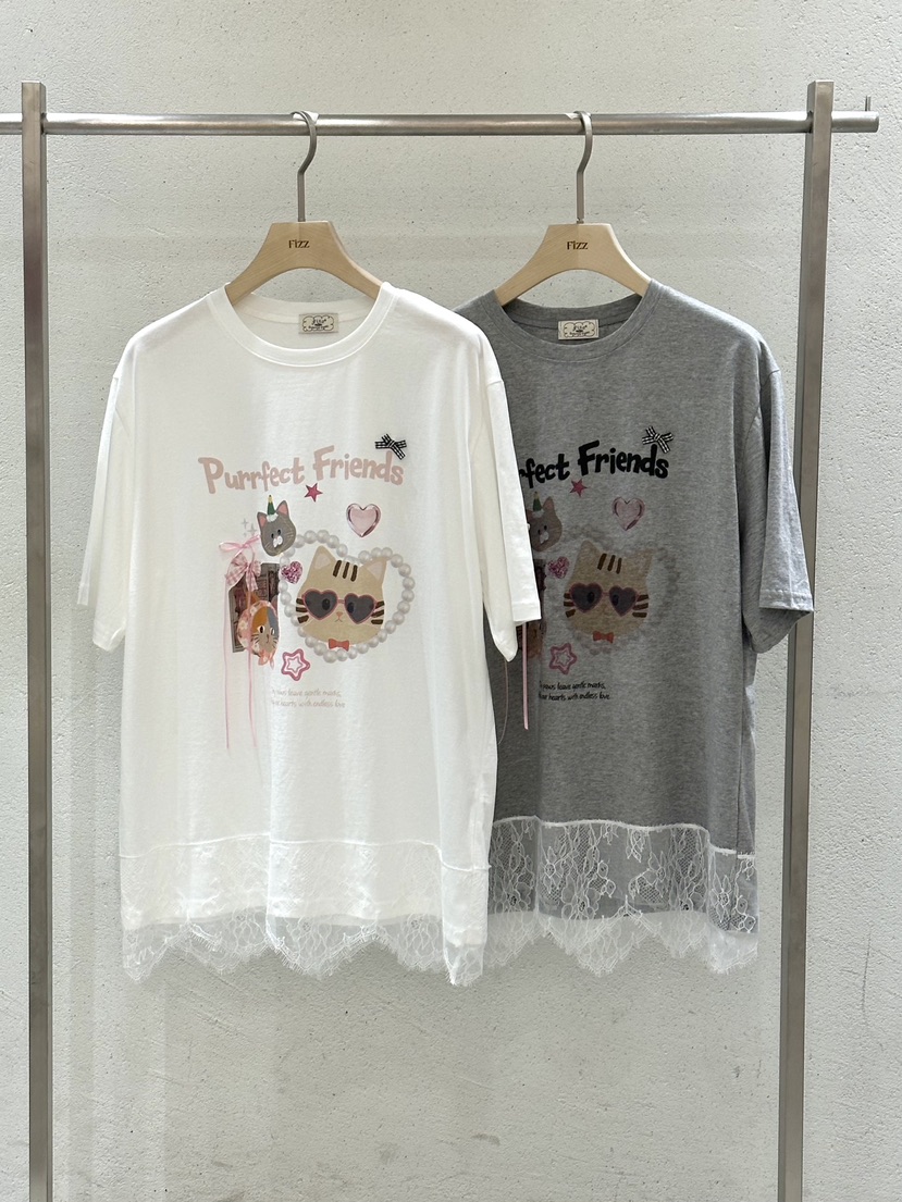 FIZZ韓國代購女士新品時尚職業人氣26春夏休閑推薦26夏季T恤FIZZT恤