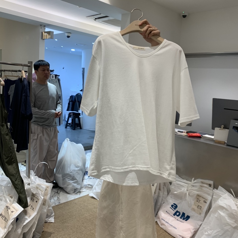 SELF SERVICE韓國直郵女裝新款推薦休閑人氣熱賣時尚T恤SELF SERVICET恤圖色1