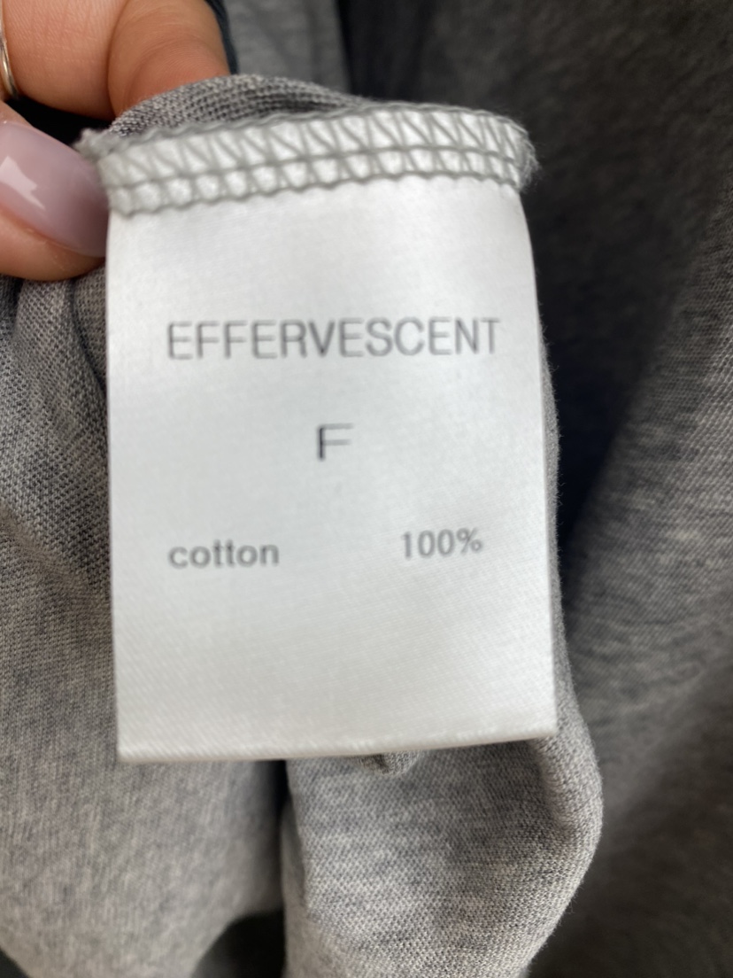 EFFERVESCENT東大門實拍韓國女裝新品26春夏推薦職業熱賣T恤evc/effervescentT恤