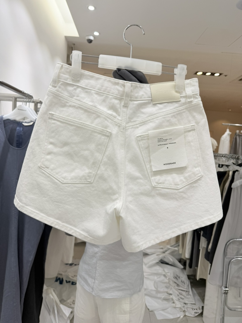 WOOD SAGE韓國直郵女士新品26春夏人氣26夏季推薦職業短褲WOOD SAGE短褲