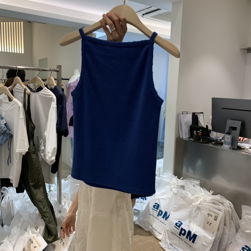 SELF SERVICE韓國東大門直郵女士新品職業人氣熱賣吊帶背心SELF SERVICE吊帶/背心