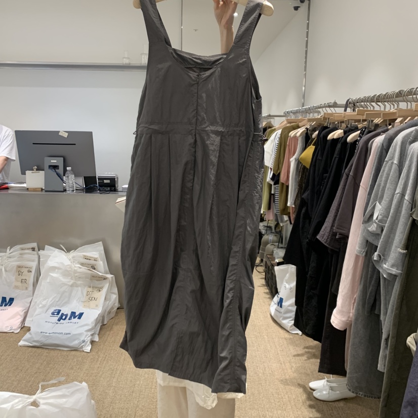 SELF SERVICE韓國直郵實拍女裝新品26夏季休閑連衣裙尼龍SELF SERVICE連衣裙