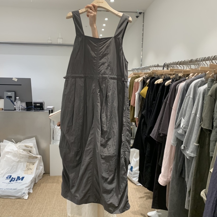 SELF SERVICE韓國直郵實拍女裝新品26夏季休閑連衣裙尼龍SELF SERVICE連衣裙圖色1