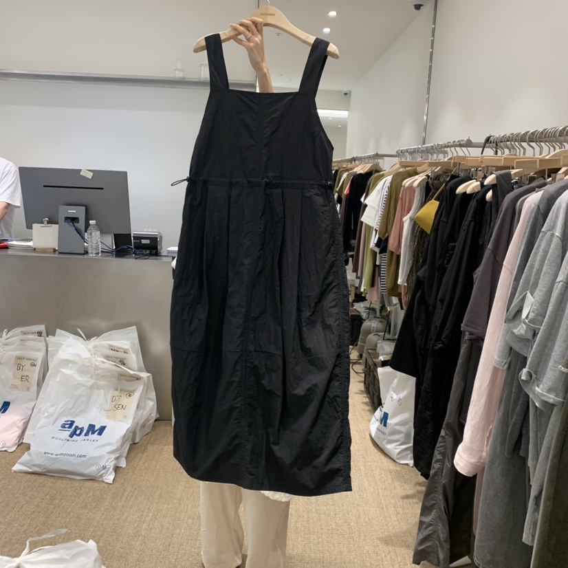 SELF SERVICE韓國直郵實拍女裝新品26夏季休閑連衣裙尼龍SELF SERVICE連衣裙圖色3