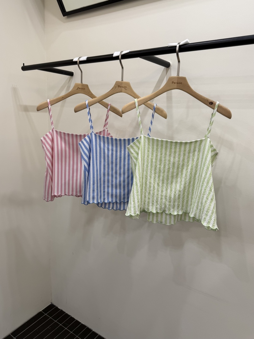 PERSON韓國直郵實拍女裝新品26春夏推薦休閑熱賣吊帶背心LPERSON吊帶/背心