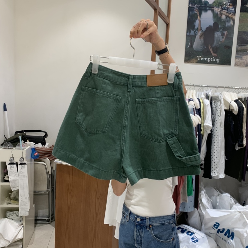 TEMPTING東大門實拍韓國女士新品推薦時尚人氣短褲不含腰帶TEMPTING短褲