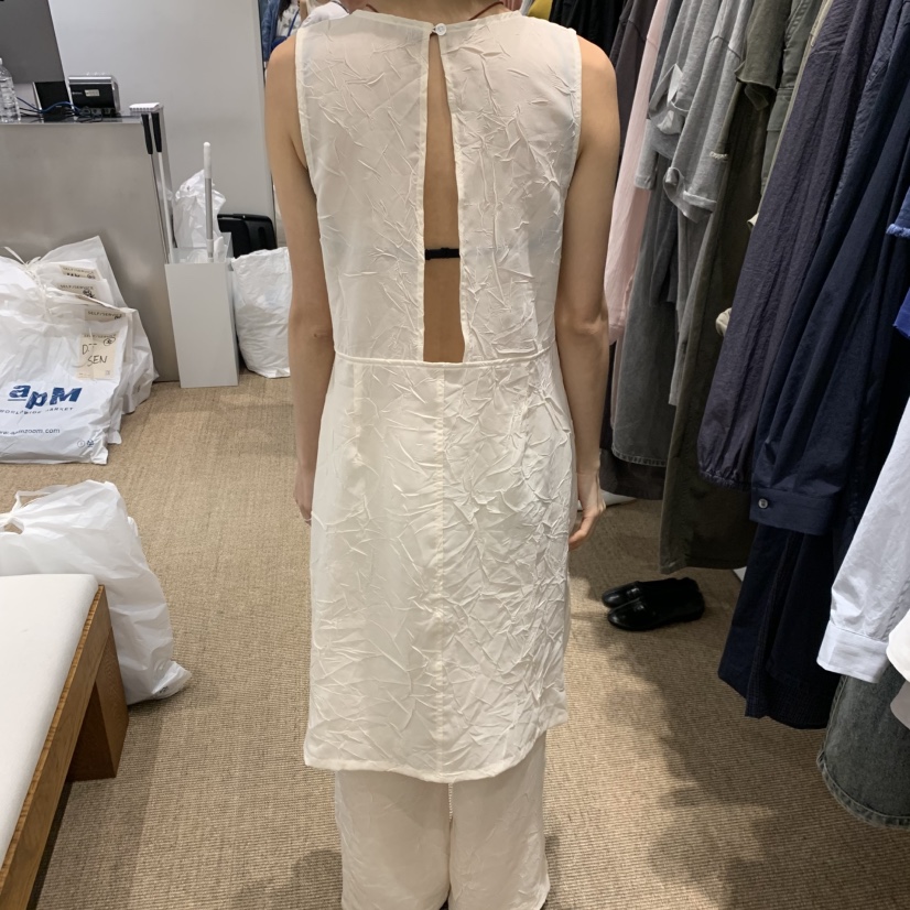 SELF SERVICE東大門實拍韓國女士新款職業熱賣連衣裙褶皺SELF SERVICE連衣裙