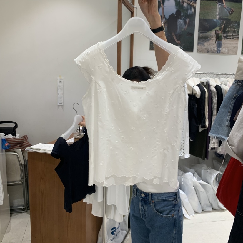 TEMPTING韓國直郵女裝新品時尚人氣26春夏推薦襯衫蕾絲衫TEMPTING襯衫/蕾絲衫