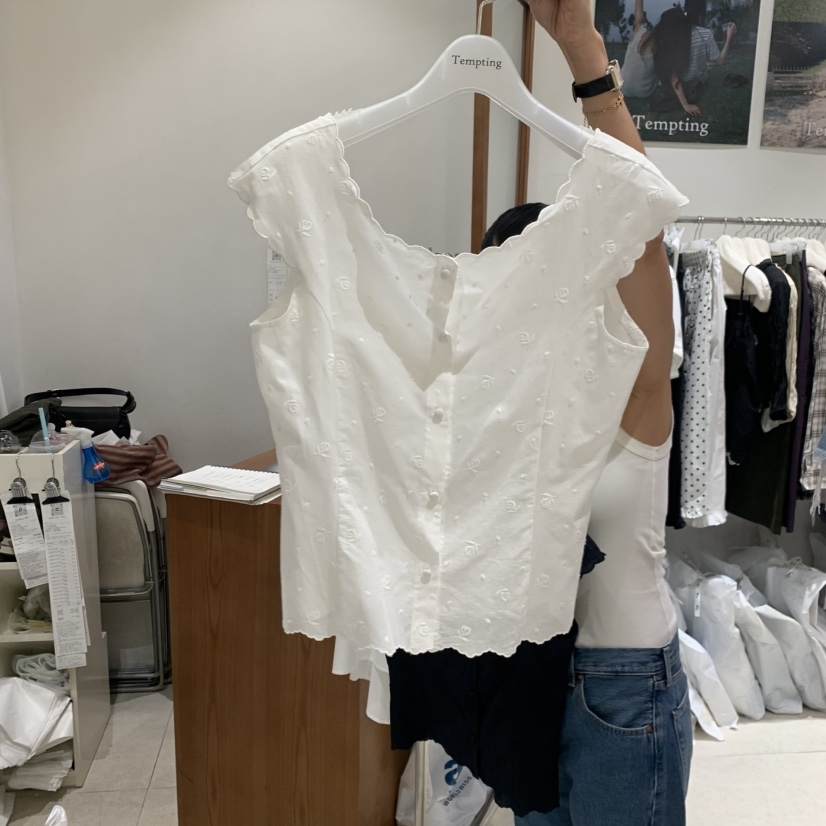 TEMPTING韓國直郵女裝新品時尚人氣26春夏推薦襯衫蕾絲衫TEMPTING襯衫/蕾絲衫圖色1